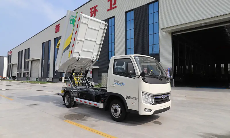新能源后裝式垃圾車：小巧靈活的城市清潔衛(wèi)士